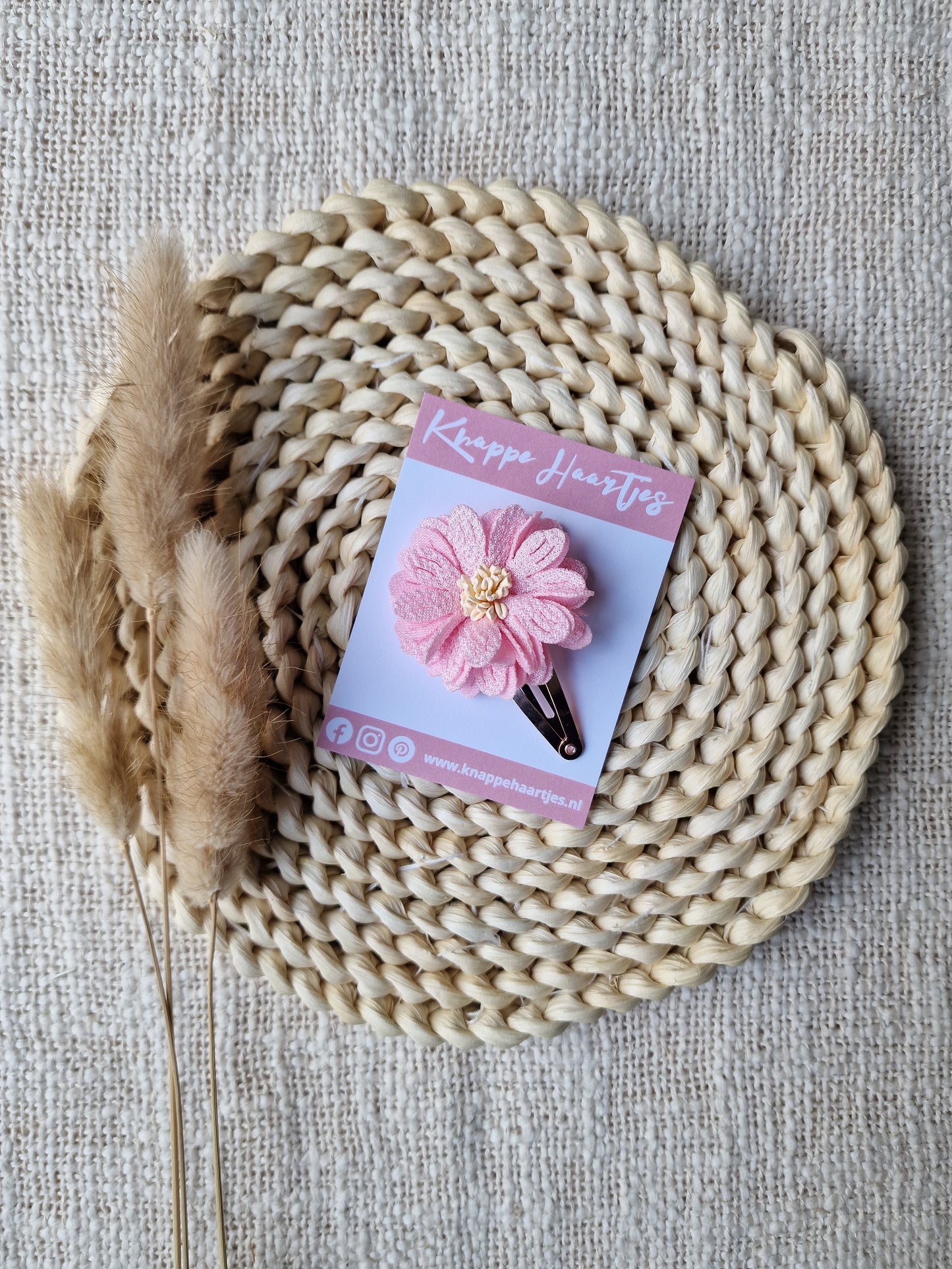 Bloem Annemoon Licht Roze